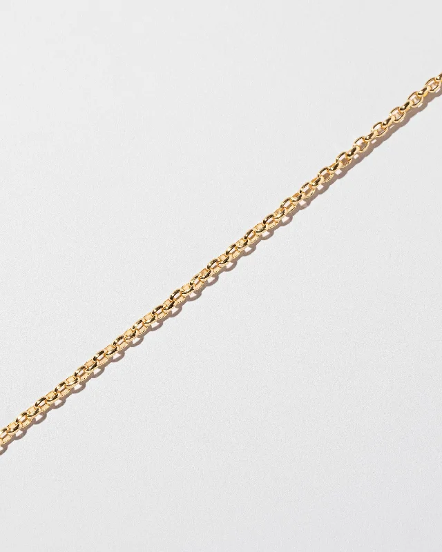 Women’s fashion chain necklace-Short Loop Chain Necklace