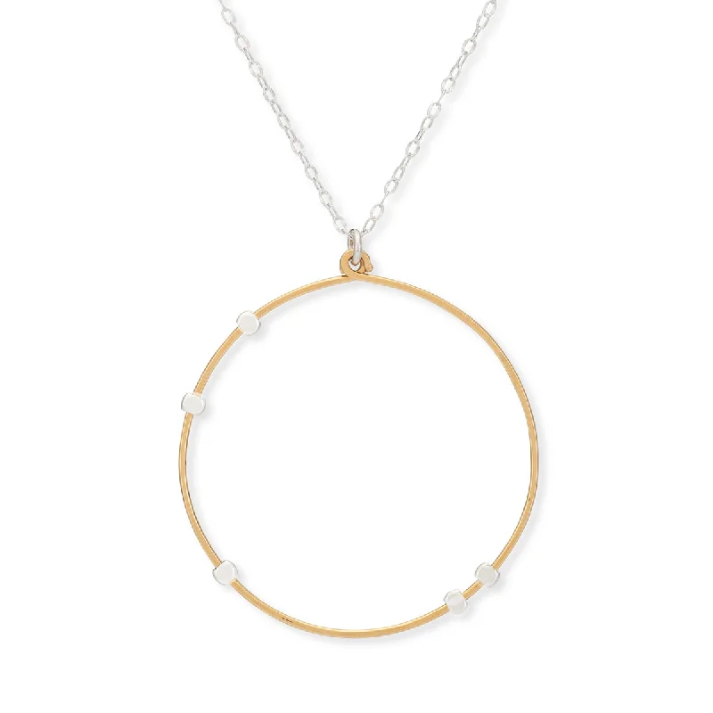 Women’s delicate necklace-cosmos necklace