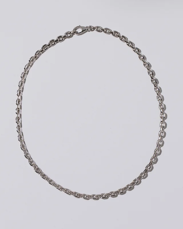 Women’s pearl necklace with diamonds-Cartier Oval Cable Chain Necklace