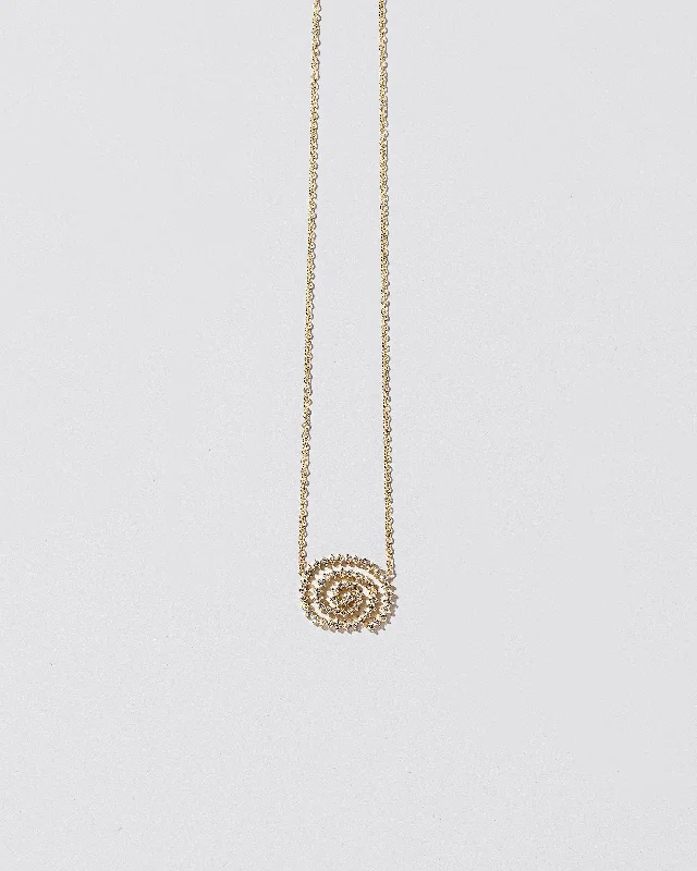 Women’s layered gold necklace-Cycle of Rebirth Necklace