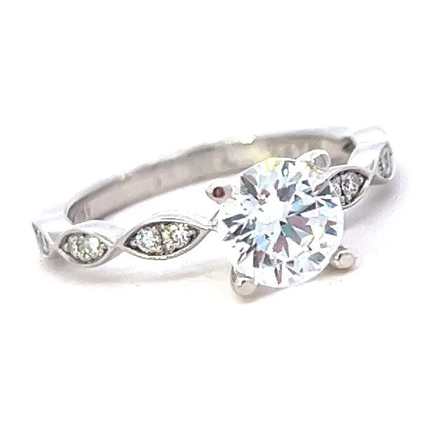 Women’s vintage-inspired engagement rings-Diamond Engagement Ring