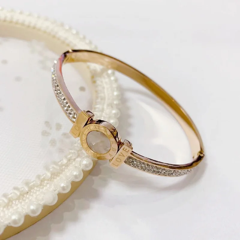 Bracelet 321 Rose Gold White Shell