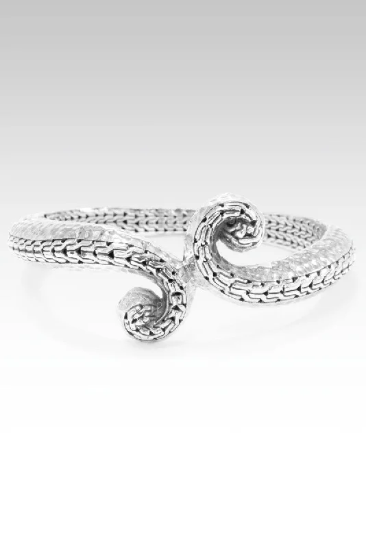 Women’s stackable bracelets-Brighter Days Bangle™ in Chainlink