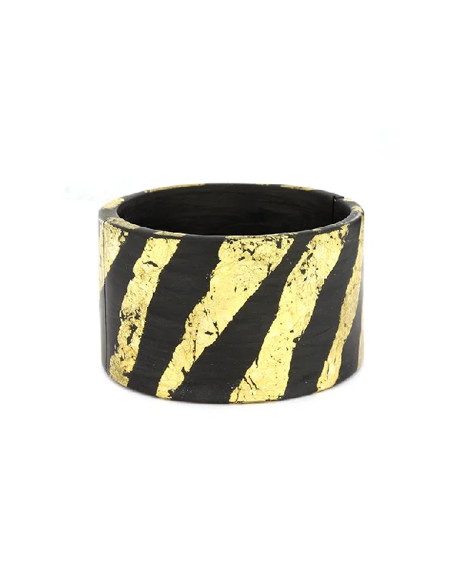 Women’s casual bangle-Carbon Fiber Bangle