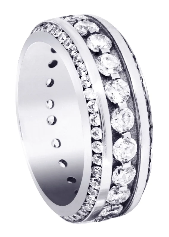 Women’s one-of-a-kind engagement rings-Diamond Mens Engagement Ring | 3.68 Carats (Landyn)