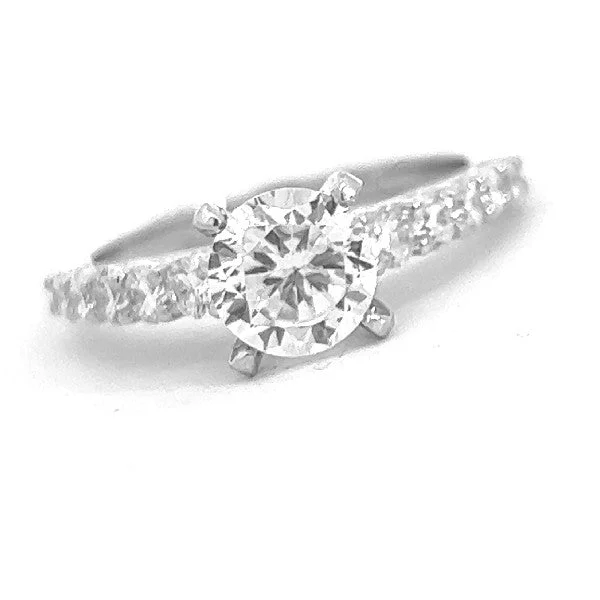 Women’s engagement rings with intricate details-Diamond Engagement Ring