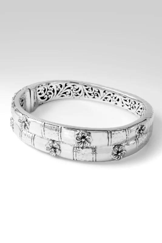 Women’s modern bracelet-All Your Promises Bangle™ in Frangipani