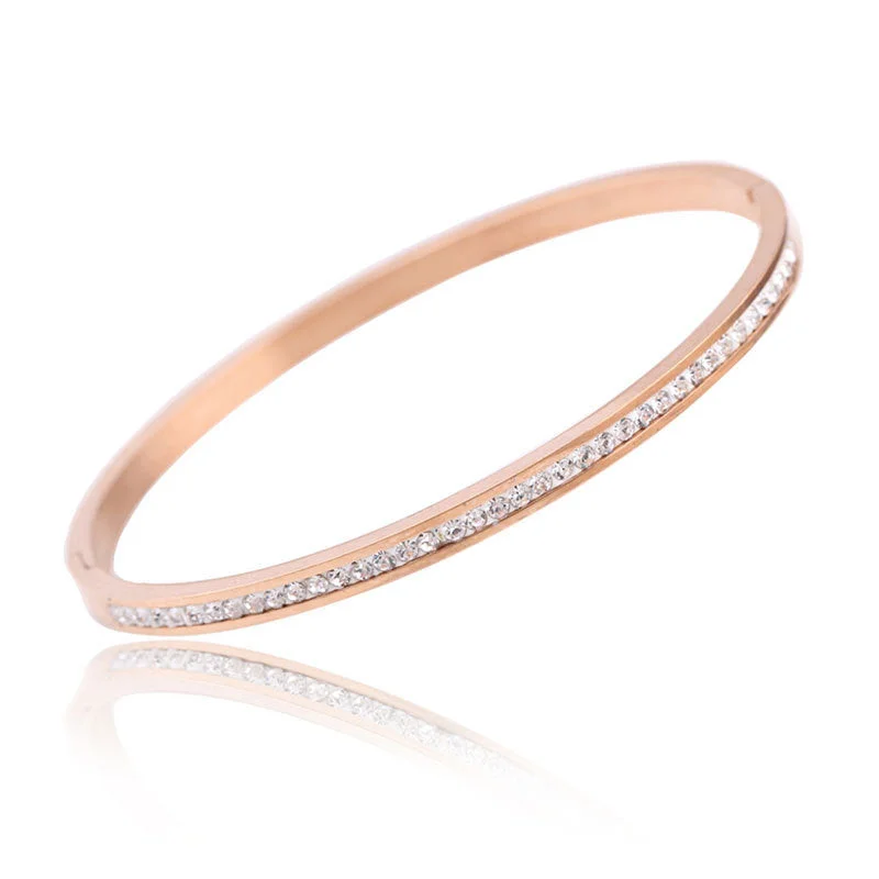 Single Row Brick Rose Gold